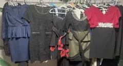 デイジーストア　ドレス5点まとめ売り　ＸＬ