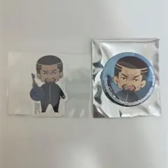 呪術廻戦 脱出ゲーム 夜蛾正道 缶バッチ ステッカー