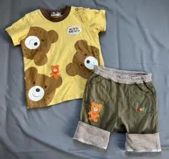 ミキハウス　Tシャツ　 長ズボン　2点セット