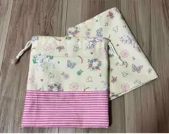 【SALE】給食セット(ランチョンマット&給食袋) ユニコーン