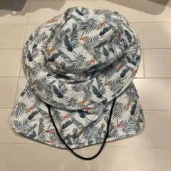 葉っぱ柄 バケットハット 54cm