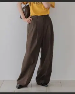 LOWRYS FARM ラナテックワイドパンツ