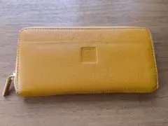 ENRICO COVERI エンリココベリ 長財布 イエロー ラウンドファスナーのサムネイル
