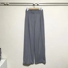 【美品】LOWRYS FARM(ローリーズファーム)タックワイドパンツスラックス