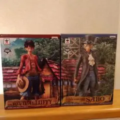 ワンピース フィギュア ルフィ サボ セット
