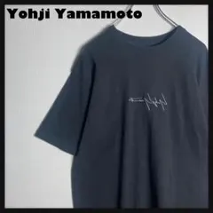 Yohji Yamamoto NEW ERA Tシャツ 刺繍 黒 XLのサムネイル