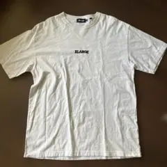 XLARGE 刺繍ロゴホワイト Tシャツ XL
