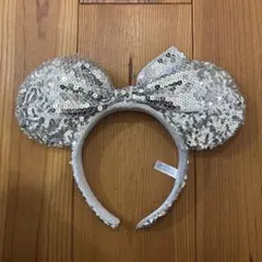 ディズニー ミニー カチューシャ シルバー