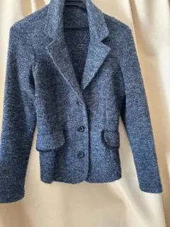 グレー テーラードジャケット