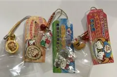 ハローキティ 根付 ストラップ 長崎限定他3個セット