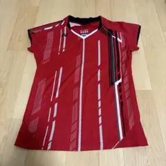 ヨネックスバドミントンウェア　赤　L