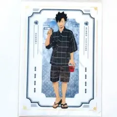 新品未開封　ハイキュー‼︎ 黒尾鉄朗 クリアファイル　夏祭り　浴衣　甚平