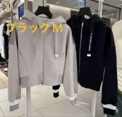 ジーフォアG/FORE ジャケット ゴルフ ウェアトップスパーカーブラックM