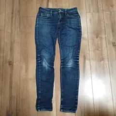 ダークブルー スキニーデニム サイズ67