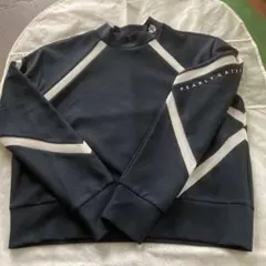 PEARLY GATES ネイビー モックネックカットソー