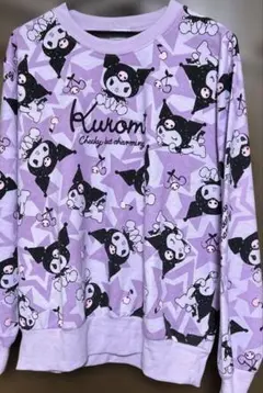 最終価格•Kuromi トレーナー 紫 M〜Lサイズのサムネイル