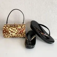 和装バッグと草履のセット
