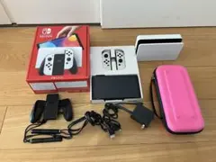 Nintendo Switch 有機ELモデル ホワイト　中古　おまけ付き