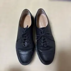 REGAL ブラック レースアップシューズ