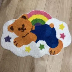 ウィグルウィグル wiggle wiggle フワフワラグマット フロアマット