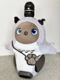 ラボット LOVOT 肉球ポシェット グレー×茶色のサムネイル