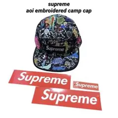 ★新品 Supreme AOI Embroidered Camp Cap
