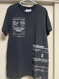 PAKAIAN adidas プリント Tシャツ Lサイズ 黒