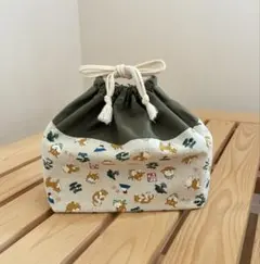あずま袋◇手拭い◇エコバック◇コンビニバック◇ハンドメイド【みけ猫
