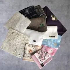 【新品未使用】レディースハンカチ12枚まとめ売り