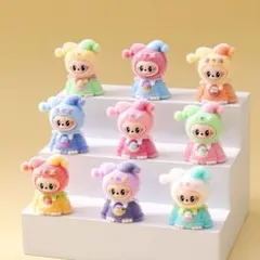 L ABUBU ラブブ　ミニフィギュア　マスコット　4.4cm 9点セット
