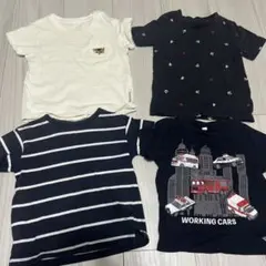 ZARA UNIQLO 西松屋Tシャツ 4枚セット 80-90センチ