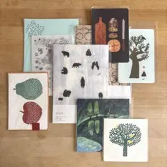 手紙社　レターセット　ポストカード　8点セット　西淑　手紙舎