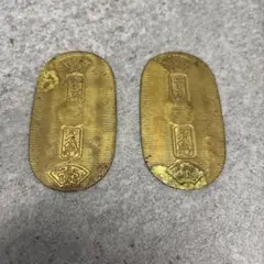 古銭　古金錠　重壹拾両　財運 古銭 古金錠 禄 船型 財運 - メルカリ