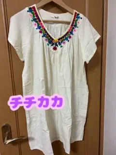 チチカカムーチョ15号◎刺繍チュニックのサムネイル