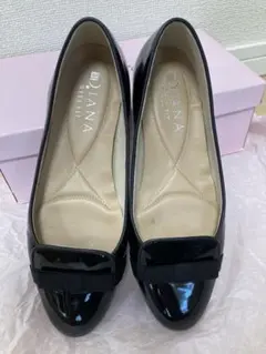 DIANA WELL FITオペラシューズ フラットリボン23cm