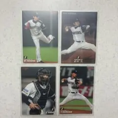 カルビー プロ野球カード2000 近鉄バファローズ いてまえ打線4枚セット