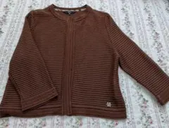 DAKS LONDON カーディガン ブラウンのサムネイル