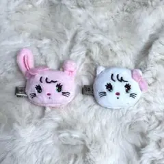 Mikko カプセルトイ 前髪クリップ 2点セット