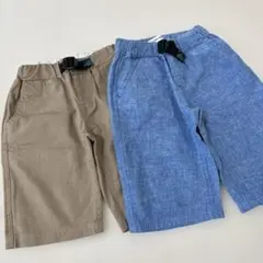 グローバルワーク ハーフパンツ 2枚セット Lサイズ