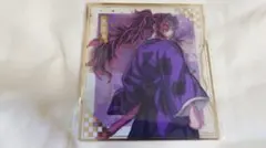 鬼滅の刃　アニプレックス　オンラインくじ　F賞クリア色紙　黒死牟