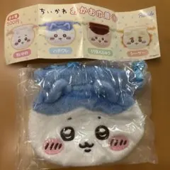 ちいかわ おかお巾着　ハチワレ