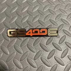 SUZUKI GS400 GSX400E エンブレム 当時物 ミカミ刻印あり - メルカリ