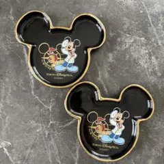 東京ディズニーシー 5周年 ミッキー皿 2個セット
