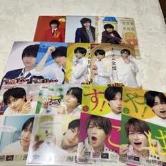 中島健人 SexyZone timelesz クリアファイル まとめ売り