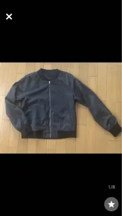 ショコラフィネローブ★ブルゾン★ジャンパー★リバーシブル★2way★Mナチュラル