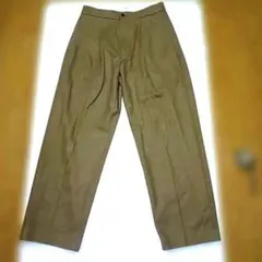 cellar doorパンツ　ウール　スラックス　ベージュのサムネイル