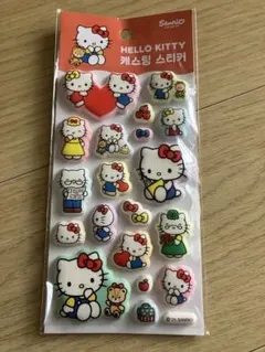 キティ ぷっくりシール