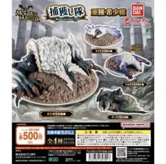 モンスターハンター 捕獲し隊 亜種・希少種 全4種コンプリート