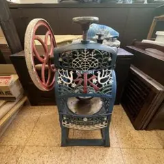 昭和レトロ 初雪 当時モノ かき氷 中部コーポレーション 削氷機 宝船