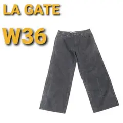 LA GATE ブラックデニム W36 2026年最新】LA GATEの人気アイテム - メルカリ